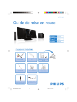 Philips MCD289/12 Guide de démarrage rapide