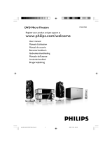 Philips MCD728/12 Manuel utilisateur