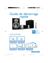 Philips MCD710/12 Guide de démarrage rapide