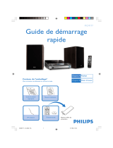 Philips MCM177/12 Guide de démarrage rapide