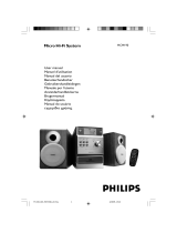Philips MCM190/22 Manuel utilisateur