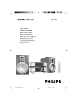 Philips MCD708/12 Manuel utilisateur