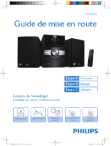 Philips MCM206/12 Guide de démarrage rapide