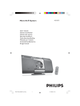Philips MCM275/12 Manuel utilisateur