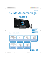 Philips MCM277/12 Guide de démarrage rapide