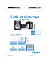 Philips MCM700/12 Guide de démarrage rapide