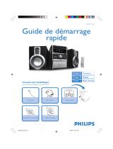 Philips MCM726/12 Guide de démarrage rapide