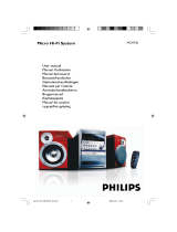Philips MCM720/12 Manuel utilisateur