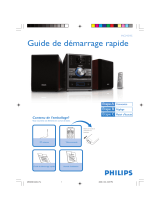Philips MCM395/12 Guide de démarrage rapide