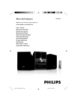 Philips MCM395/12 Manuel utilisateur