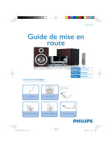 Philips MCM770/12 Guide de démarrage rapide