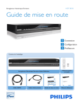 Philips HDT8010/12 Guide de démarrage rapide