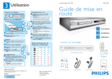 Philips DVDR3305/19 Guide de démarrage rapide