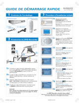 Philips DVDR3355/19 Guide de démarrage rapide