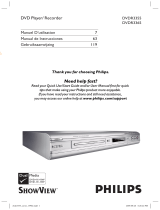 Philips DVDR3365/19 Manuel utilisateur