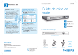Philips DVDR3380/31 Guide de démarrage rapide