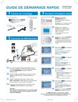 Philips DVDR3365/19 Guide de démarrage rapide