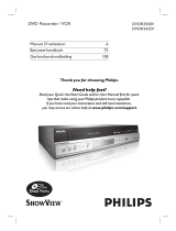 Philips DVDR3432V/12 Manuel utilisateur