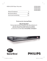 Philips DVDR3450H/31 Manuel utilisateur