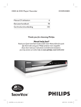 Philips DVDR3440H Manuel utilisateur