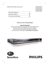 Philips DVDR3460H/31 Manuel utilisateur