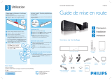 Philips HTS8100/12 Guide de démarrage rapide