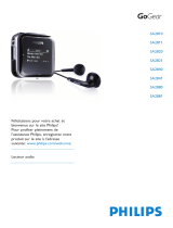 Philips SA2820 Manuel utilisateur