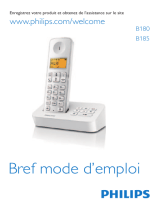 Philips B1803W/FR Une information important