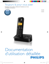 Philips D2002B/FR Manuel utilisateur