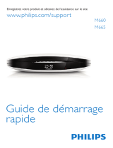 Philips M6651WB/FR Guide de démarrage rapide