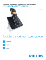 Philips SE3502B/FT Guide de démarrage rapide