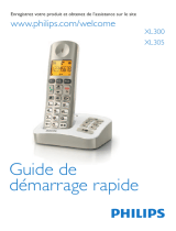 Philips XL3051C/FR Guide de démarrage rapide