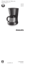 Philips HD7476 Kaffeemaschine Manuel utilisateur