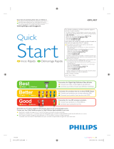 Philips 40PFL4907/F7 Guide de démarrage rapide