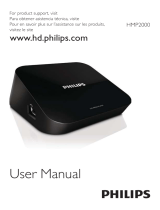 Philips HMP2000/37 Manuel utilisateur