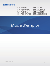 Samsung SM-A605FN/DS Manuel utilisateur