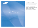 Samsung SAMSUNG ES60 Manuel utilisateur