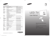Samsung UE40H7000SL Guide de démarrage rapide