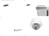 Samsung SCC-C6407P Manuel utilisateur