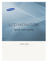 Samsung T260HD Guide de démarrage rapide