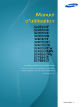 Samsung S22E650D Manuel utilisateur