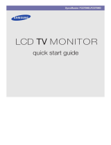 Samsung P2370HD Guide de démarrage rapide