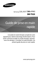 Samsung SM-T525 Guide de démarrage rapide