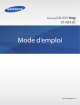 Samsung GALAXY NOTE 8 LTE GT-N5120 Manuel utilisateur