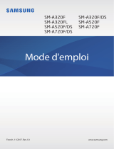 Samsung SM-A320F/DS Manuel utilisateur