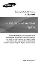 Samsung GALAXY TREND LITE 4 POUCES, 4 GO Le manuel du propriétaire