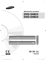 Samsung DVD-SH853 Le manuel du propriétaire