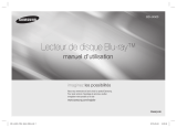Samsung BD-J4500 Lecteur Blu-ray DVD Port USB Manuel utilisateur