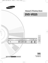 Samsung DVD-VR325 Le manuel du propriétaire