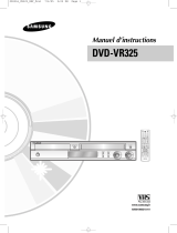 Samsung DVD-VR325 Manuel utilisateur